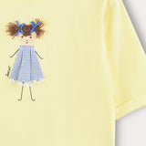 Doll shirt - yellow
