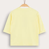 Doll shirt - yellow