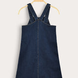 Denim sarafan - jeans
