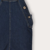 Short denim overalls - jeans