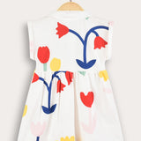 Baby overalls with collar - cream