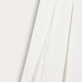 Elegant pleated skirt - white
