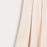 Pleated skirt - beige