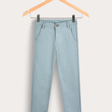 Elegant long pants - blue