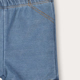 Short denim tights - jeans