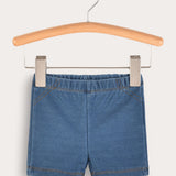 Short denim tights - jeans