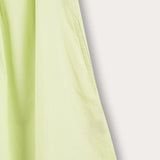Strapless sarafan with pleats - lime