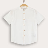 Button-down shirt - cream