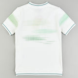 Colorful print shirt - green