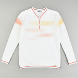 Shirt A. Colorful print - orange