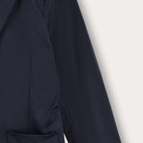 Elegant blazer with pockets - navy