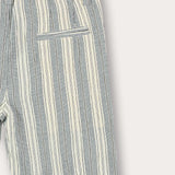 Striped Bermuda Shorts - Black