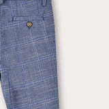 Textured Pants - Blue