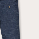 Textured Pants - Navy