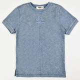 Washed denim shirt - Blue