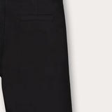 Pocket Button Pants - Black