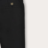 Long stretch pants - black