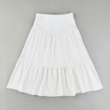 Jersey skirt - cream