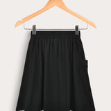Pocket skirt - black
