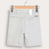 Linen shorts - gray