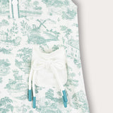 Hooded Overalls with Pocket - Mint