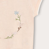 Baby Girls Set with Embroidery - Pink