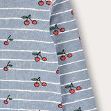 Baby Cherries Set - Light Blue