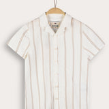 Button-down shirt - Stone