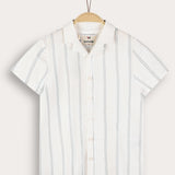 Button-down shirt - blue