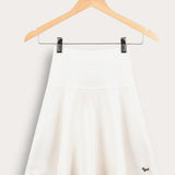 Flared skirt - cream