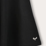 Flared skirt - black