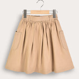 Bengali skirt with pocket - beige