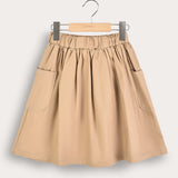 Bengali skirt with pocket - beige