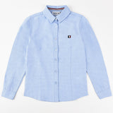 Light blue dress shirt - blue
