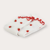 Strawberry Knee Socks - Red