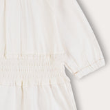 Zipka Denim Dress - White
