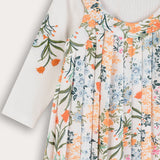 Spring Print Dress - Blue