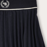 Skirt with logo - navy