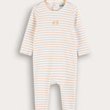 Baby Gro Pastel Blue - Beige Pair Pack