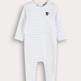 Baby Gro Pastel Blue Pair Pack - Blue