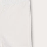Short denim tights - white