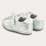 Flat sneakers - silver