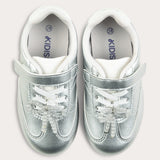 Flat sneakers - silver