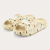 Open Summer Flip-Flops - Stone