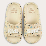 Open Summer Flip-Flops - Stone