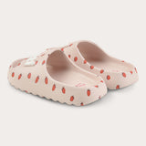 Open summer flip-flops - pink