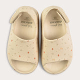 Closed summer slippers - Stone