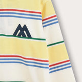 Long sleeve striped shirt - yellow