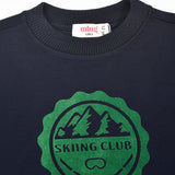 Potter shirt with velvet emblem - Navy
