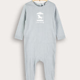Babygro Pocket Bear - Blue